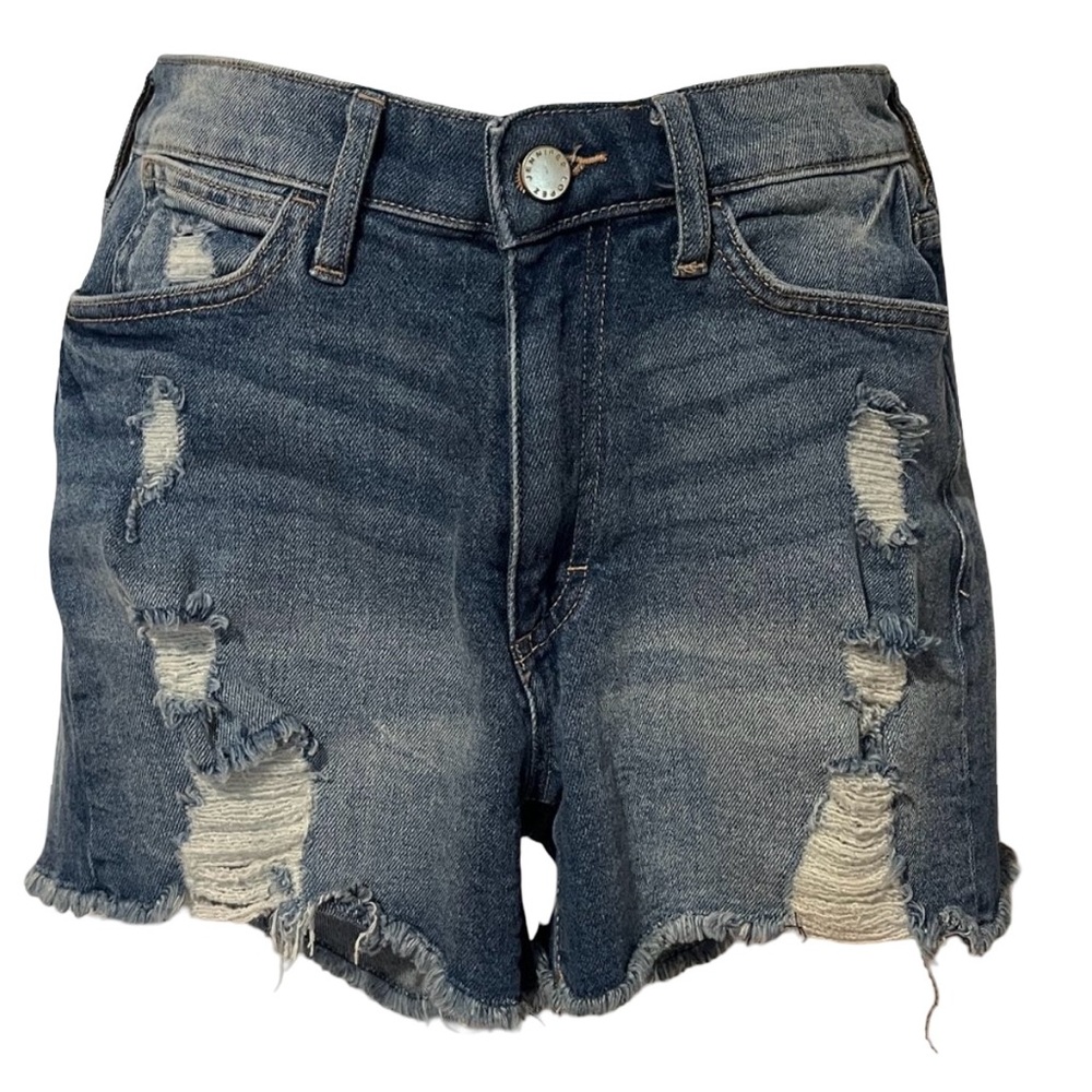 Like new Jennifer Lopez High Rise distressed shorts size 2